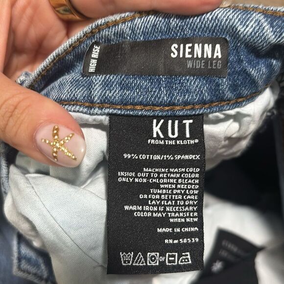 Kut from the Kloth Sienna High Rise Wide Leg - Picture 7 of 10